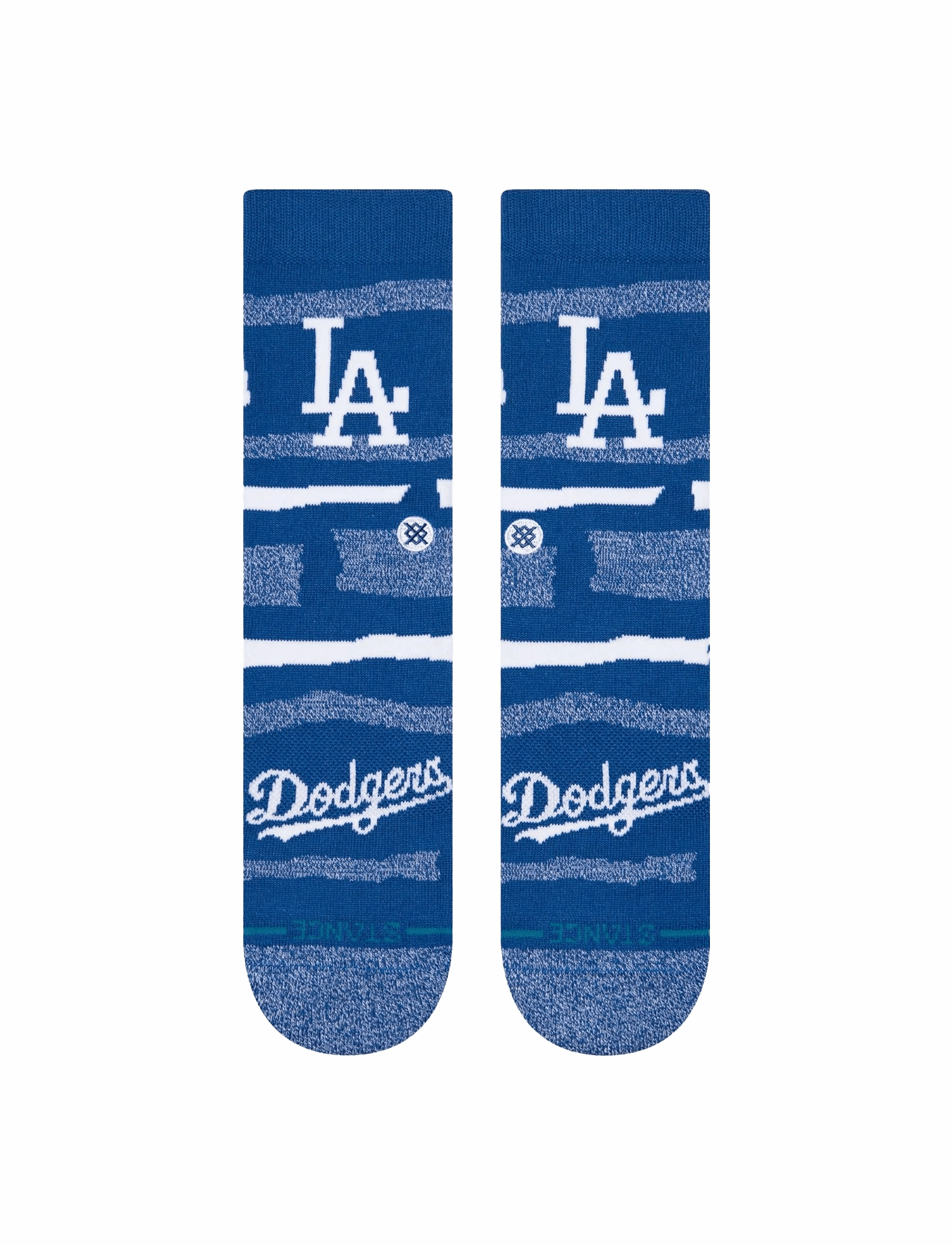 Los Angeles Dodgers Stance MLB Team Squeeze Crew Socks - Navy