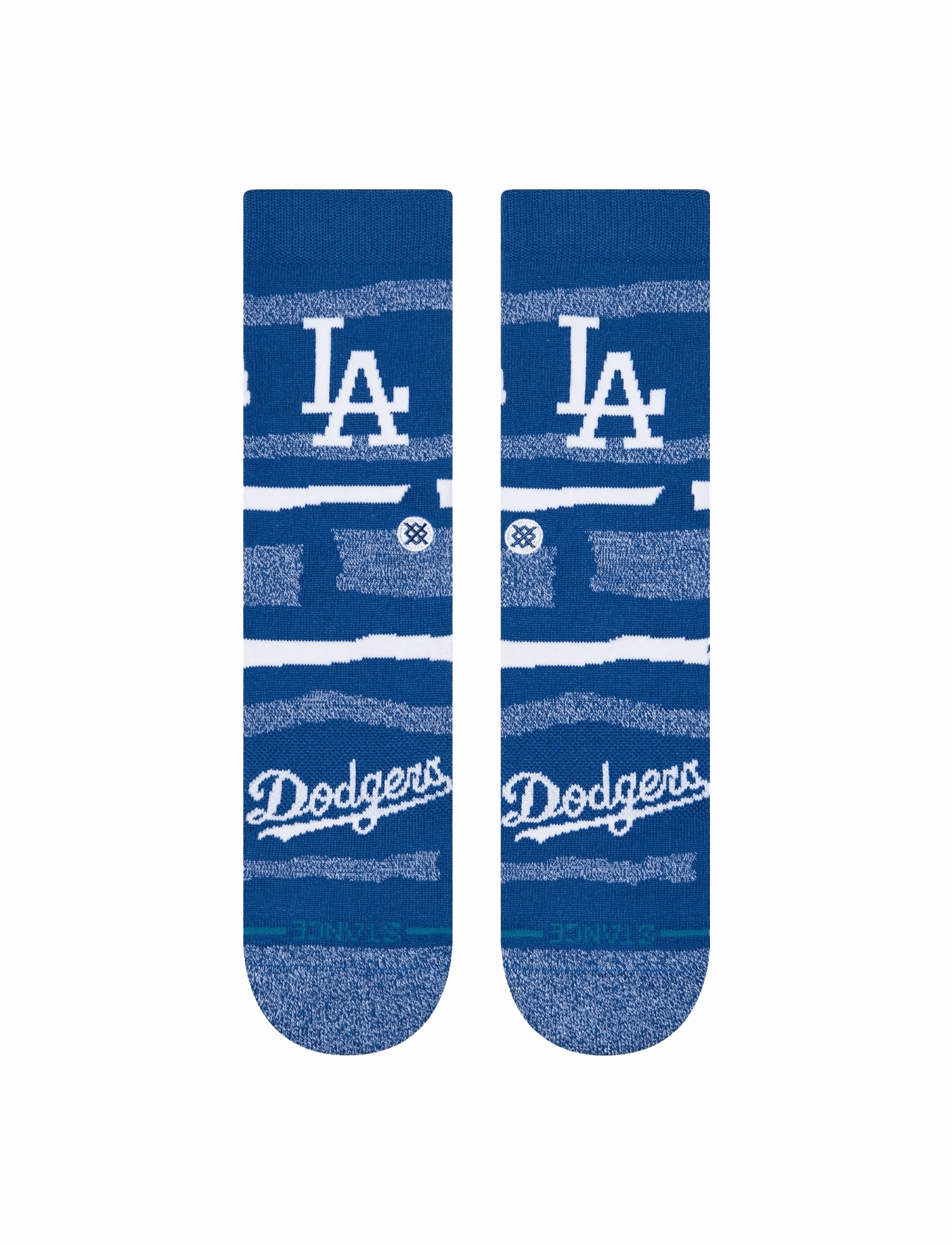 Los Angeles Dodgers Stance MLB Team Squeeze Crew Socks - Navy