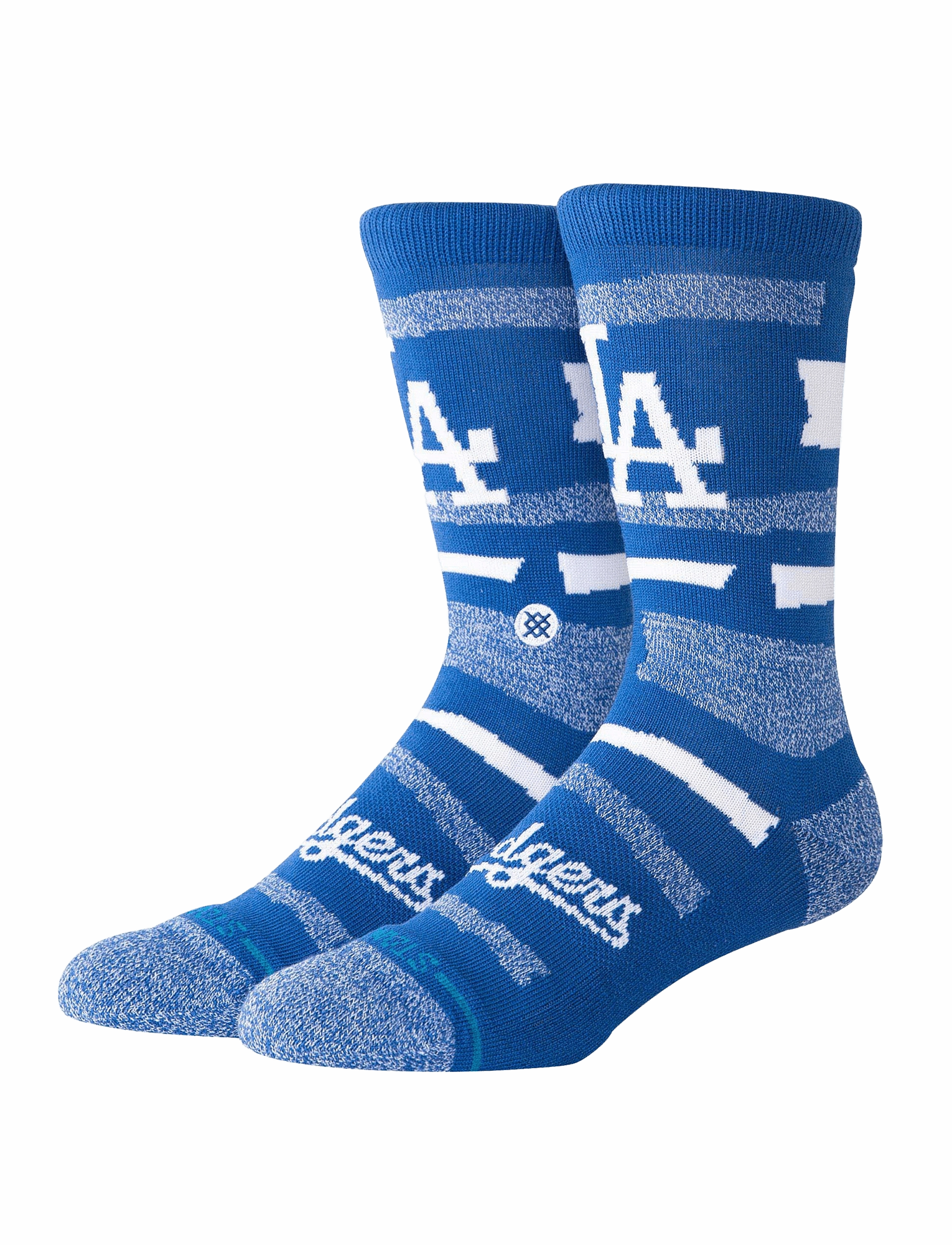 Los Angeles Dodgers Stance MLB Team Squeeze Crew Socks - Navy