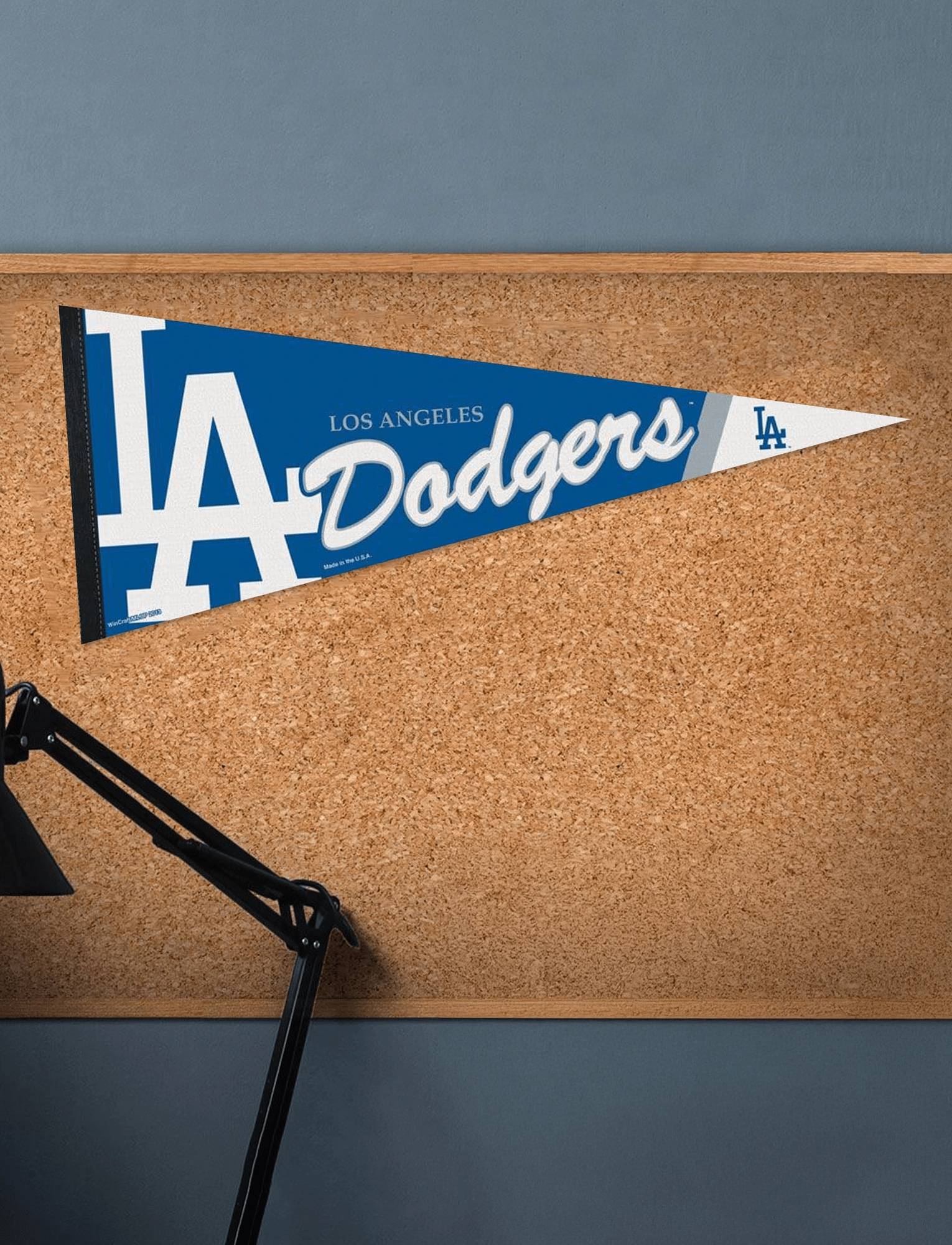 Los Angeles Dodgers Wincraft MLB 12 x 30" Premium Felt Pennant