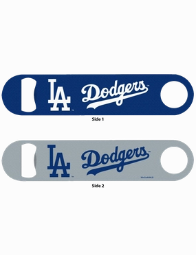 Los Angeles Dodgers Wincraft MLB Double Sided Metal Bottle Opener