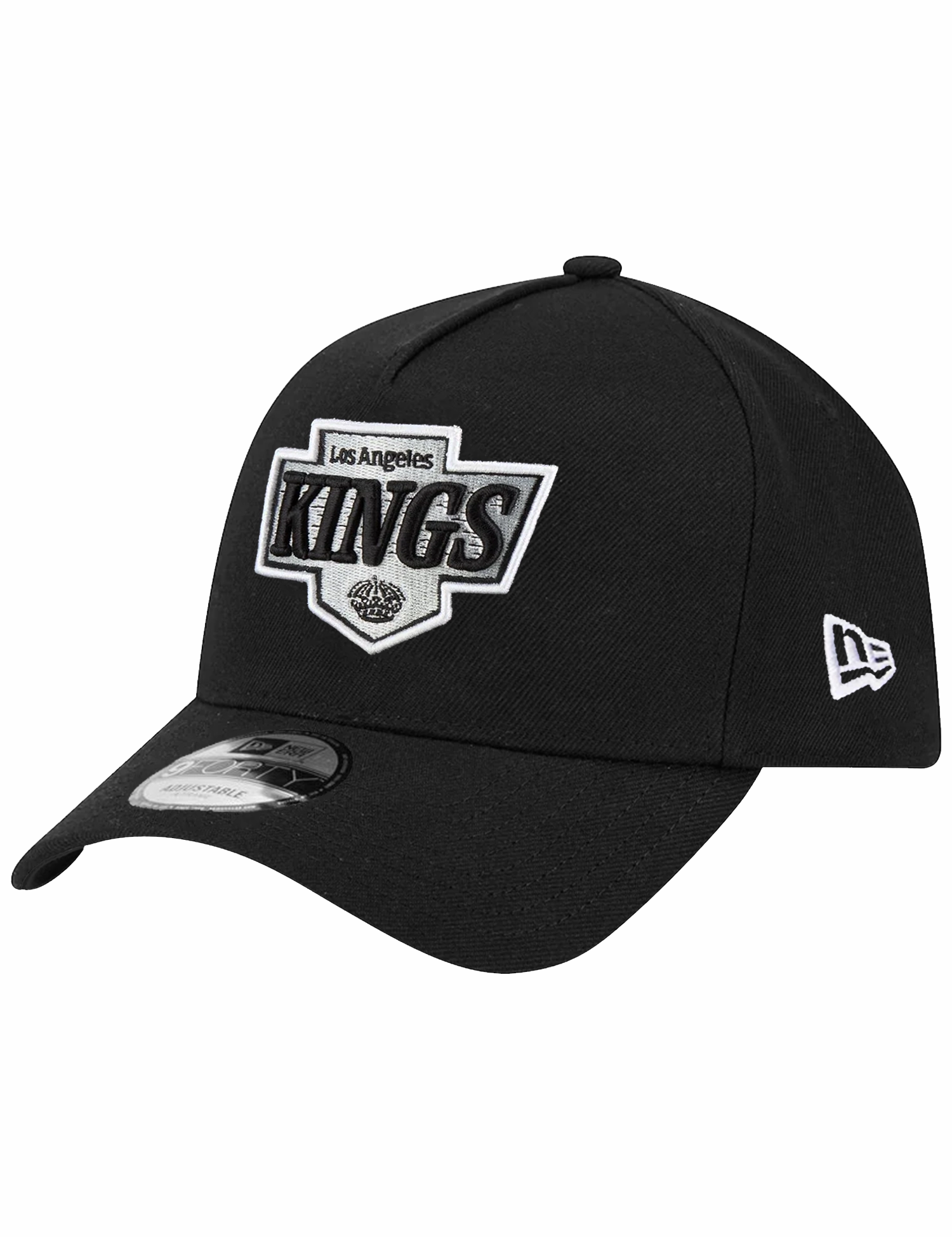 Los Angeles Kings New Era NHL Team 9FORTY A-Frame Snapback Hat - Black