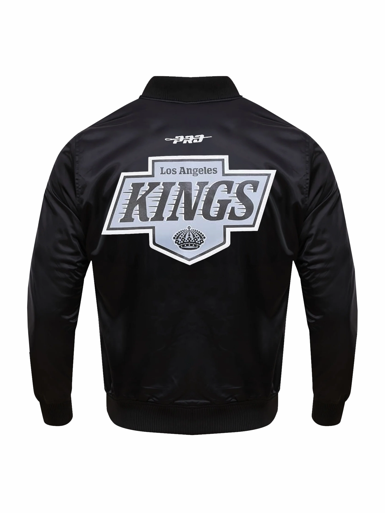Los Angeles Kings Pro Standard NHL Team Classic Satin Button Jacket - Black