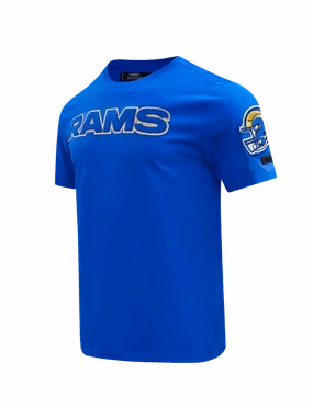 Los Angeles Rams Pro Standard NFL Classic Chenille Flex T-Shirt - Blue