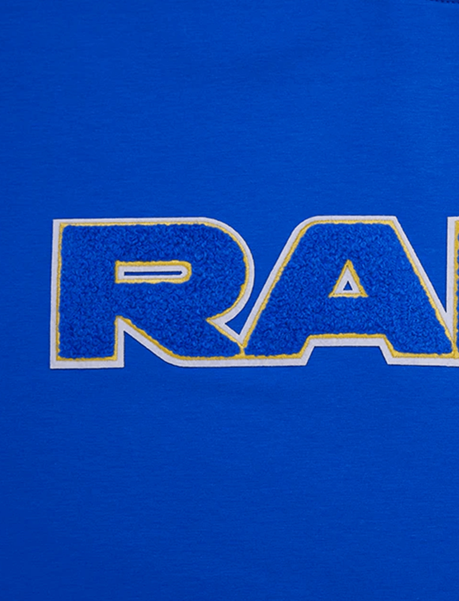 Los Angeles Rams Pro Standard NFL Classic Chenille Flex T-Shirt - Blue