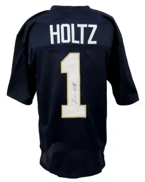 Lou Holtz Signed Fighting Irish Jersey (JSA COA) Notre Dame 1988 National Champs