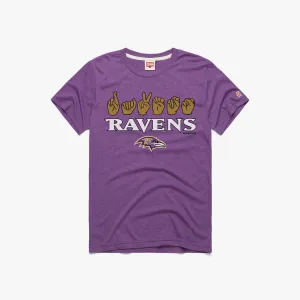 Love Sign x Ravens ASL