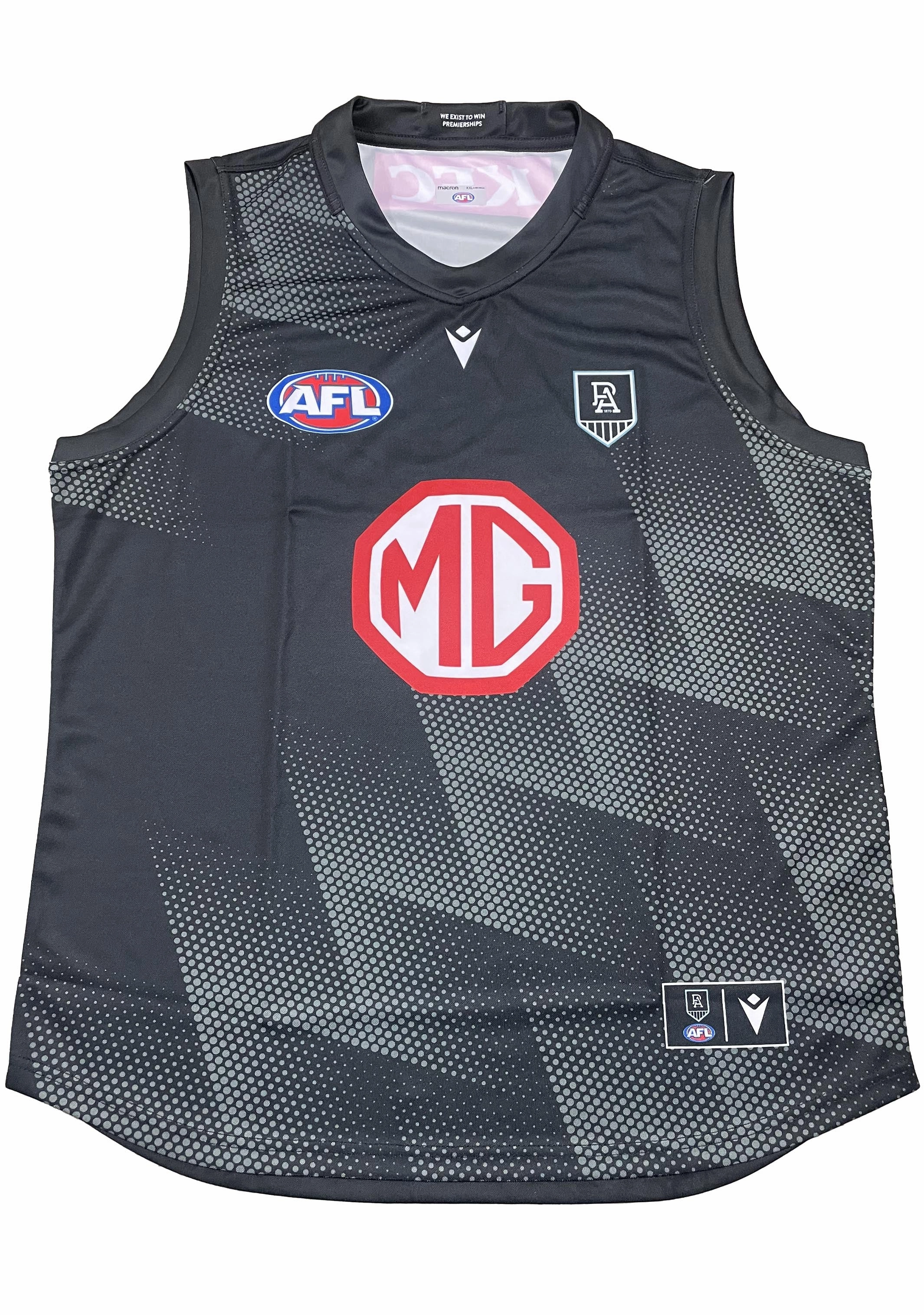 Macron Mens Port Adelaide M21 Training Guernsey