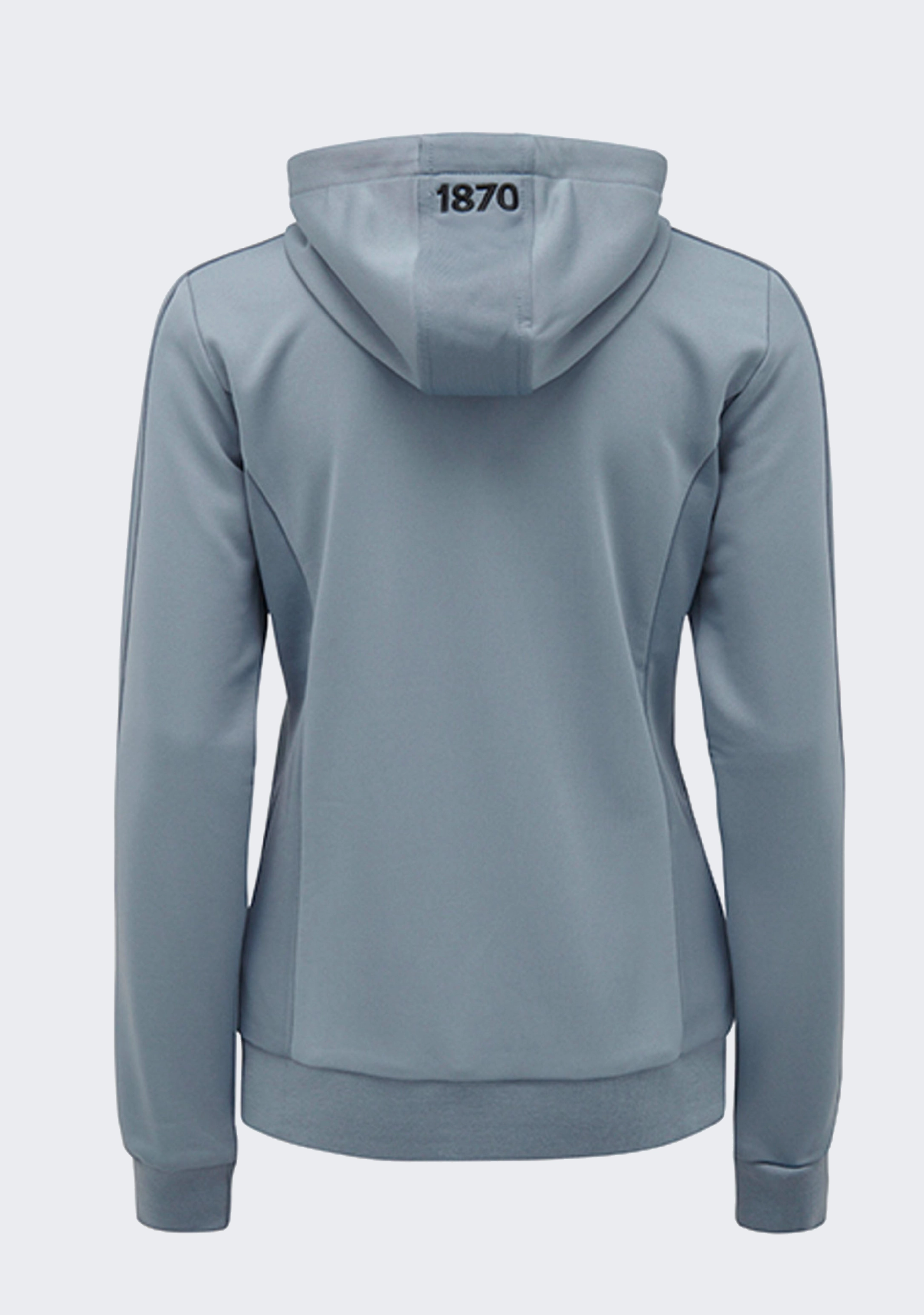 Macron Port Adelaide M21 Travel Womens Polydiag Hooded Sweatshirt