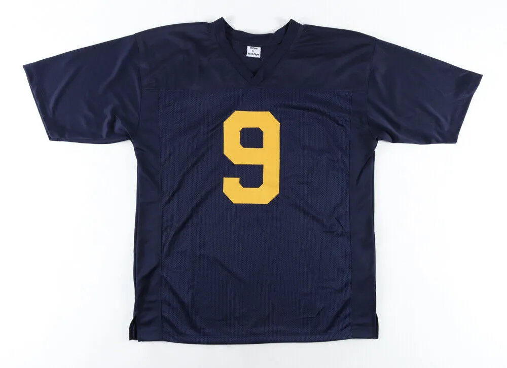 Major Harris Signed West Virginia Mountaineers Jersey Multiple Inscps (JSA Holo)