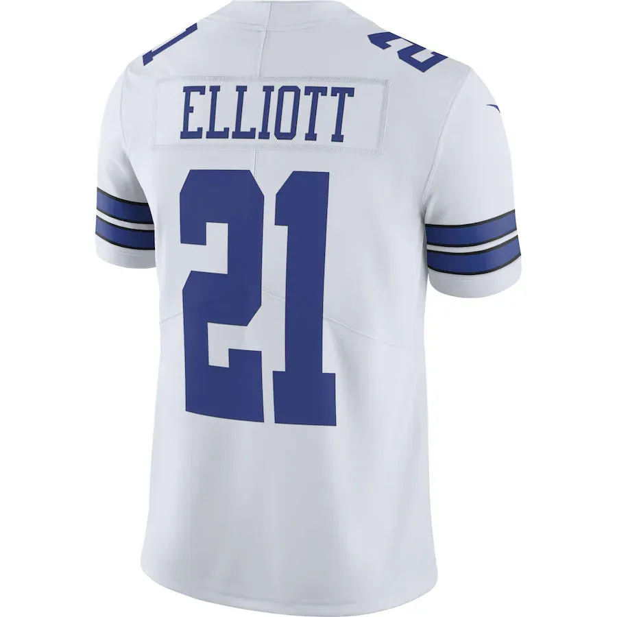 MEN'S NIKE EZEKIEL ELLIOTT WHITE DALLAS COWBOYS GAME PLAYER - JERSEY