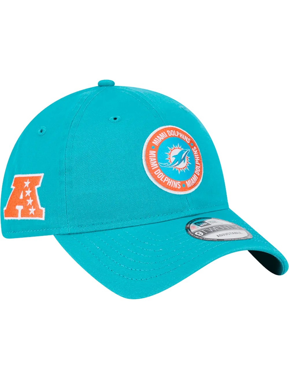 Miami Dolphins New Era NFL 24 Sideline 9TWENTY Strapback Hat