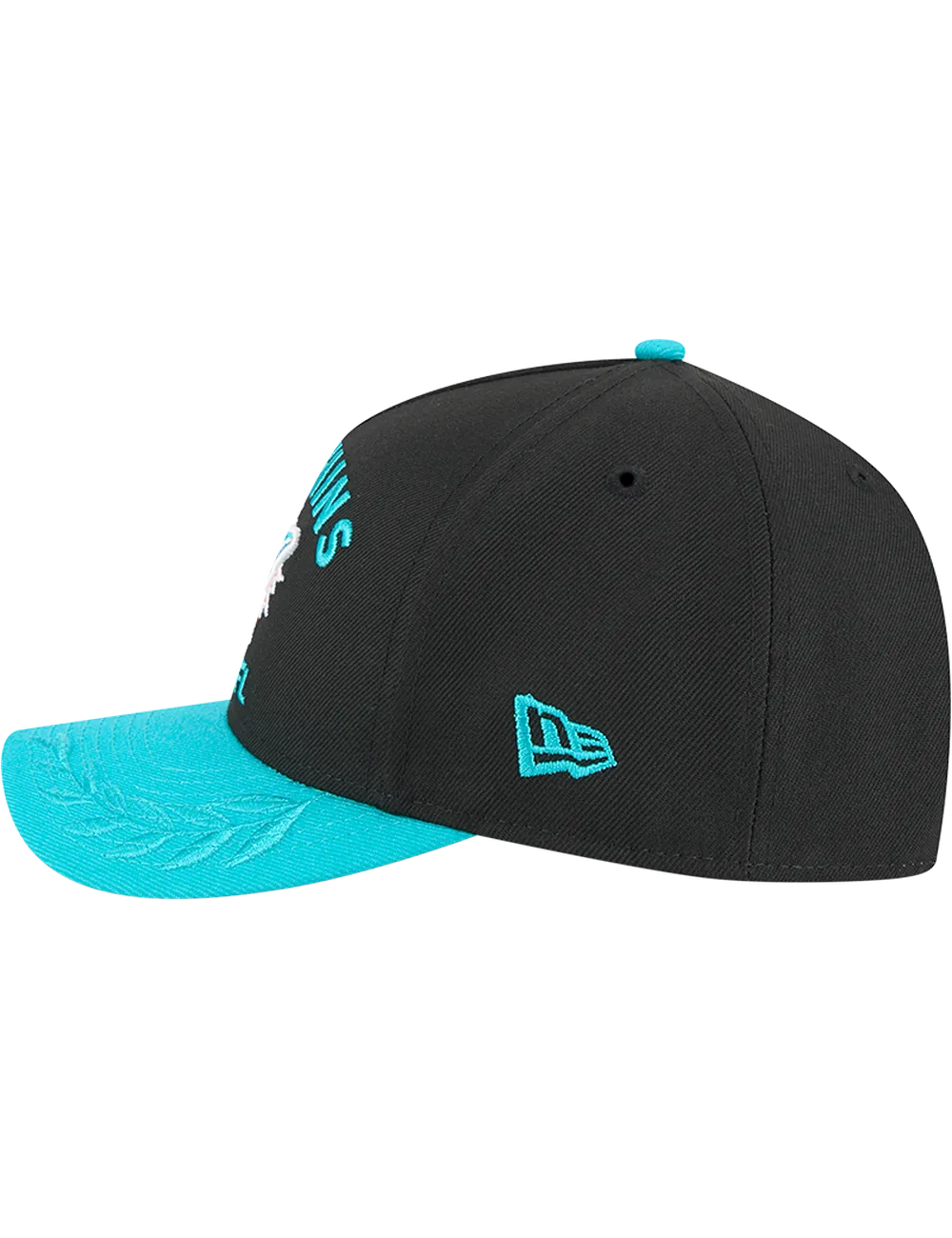 Miami Dolphins New Era NFL 25 Draft 9FORTY M-Crown Snapback Hat - Black