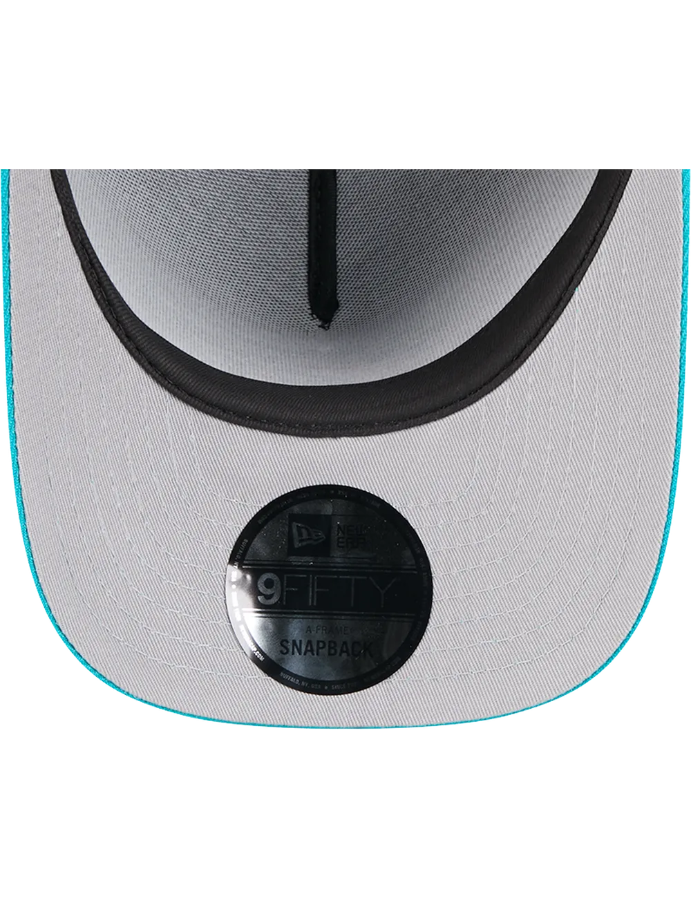 Miami Dolphins New Era NFL 25 Draft Pre-Curved 9FIFTY A-Frame Snapback Hat - Black