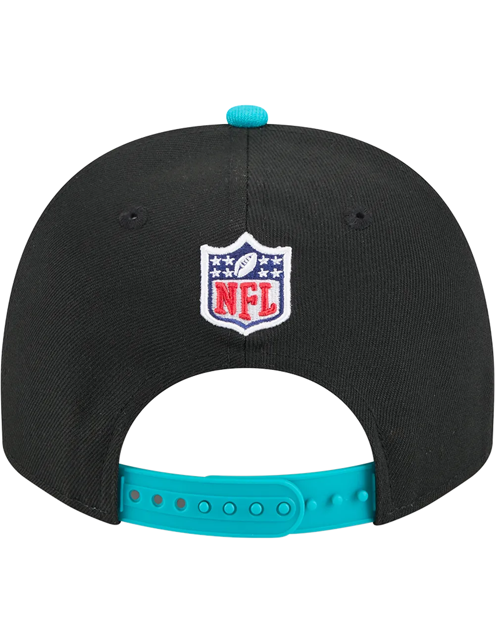 Miami Dolphins New Era NFL 25 Draft Pre-Curved 9FIFTY A-Frame Snapback Hat - Black