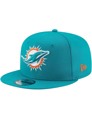 Miami Dolphins New Era NFL Team 9FIFTY Snapback Hat - Teal