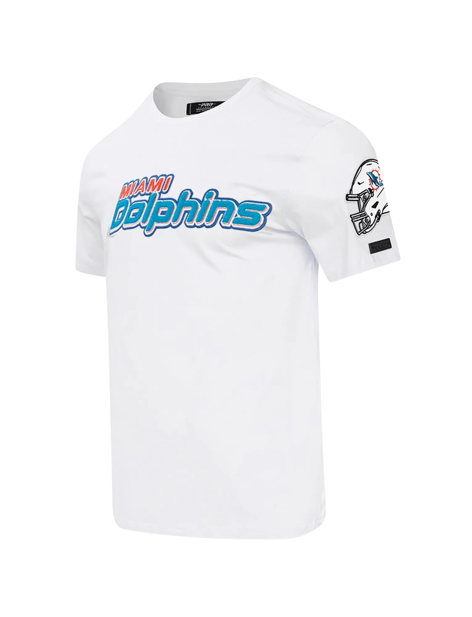 Miami Dolphins Pro Standard NFL Classic Chenille Flex T-Shirt - White