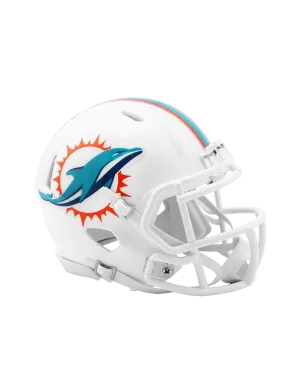 Miami Dolphins Riddell NFL Speed Replica Mini Size Helmet
