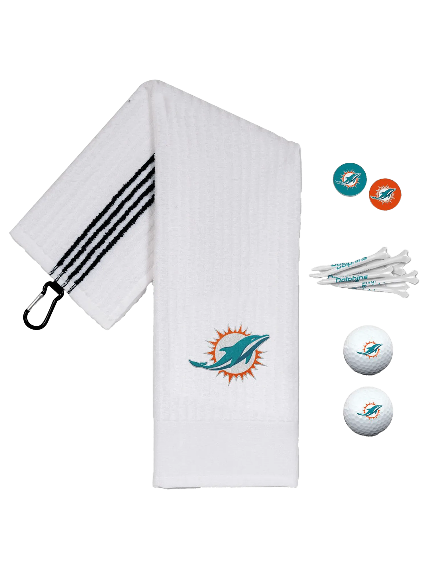 Miami Dolphins Wincraft NFL 11 Piece Golf Gift Set