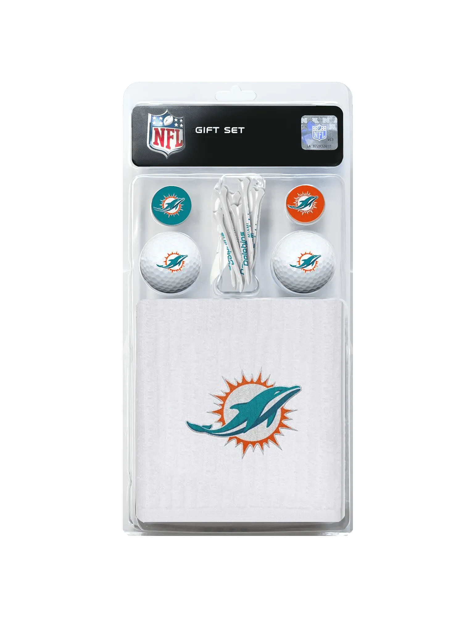 Miami Dolphins Wincraft NFL 11 Piece Golf Gift Set