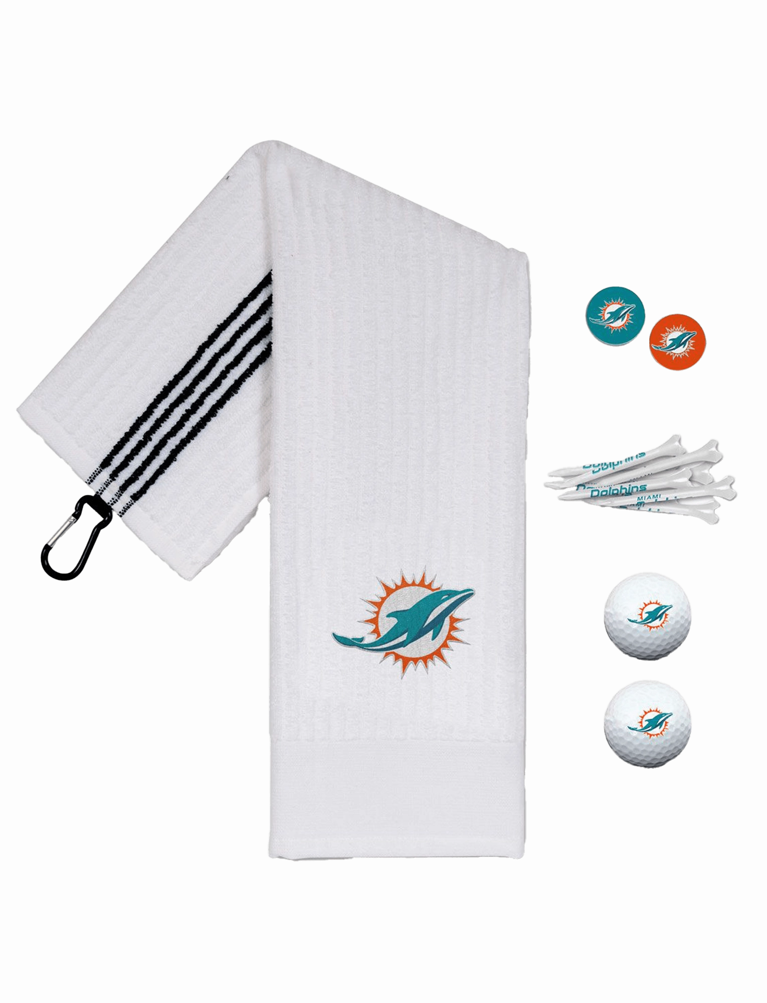 Miami Dolphins Wincraft NFL 11 Piece Golf Gift Set