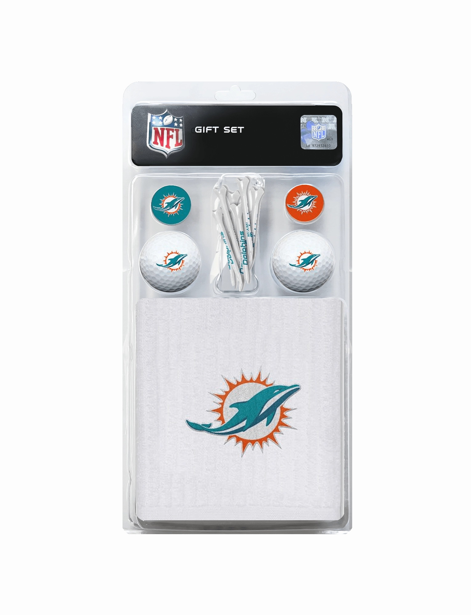 Miami Dolphins Wincraft NFL 11 Piece Golf Gift Set
