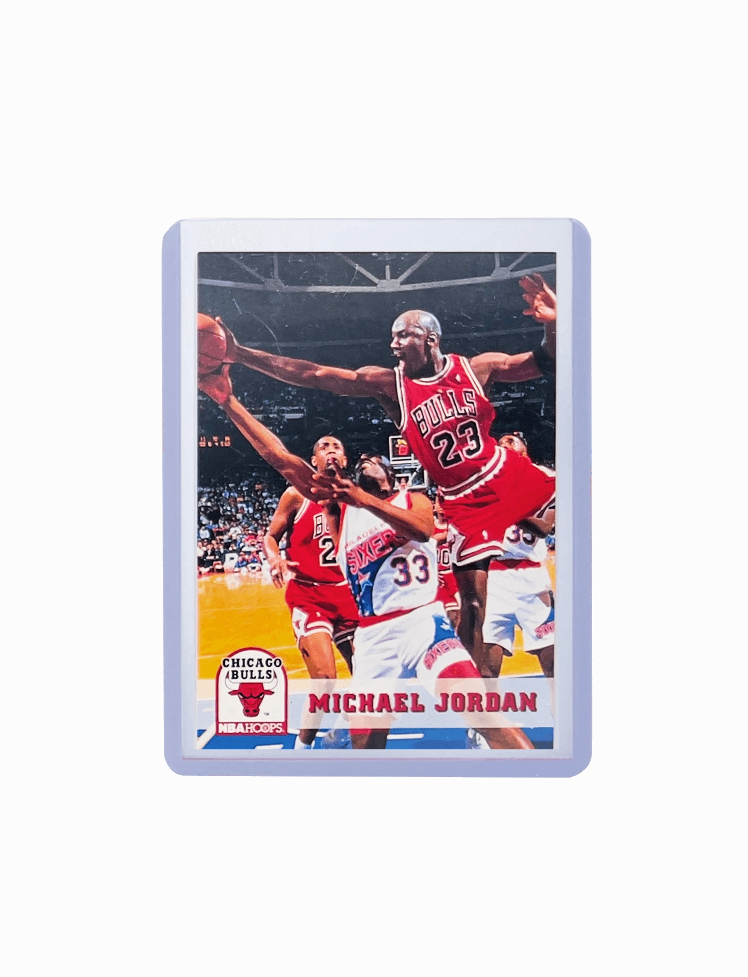 Michael Jordan Chicago Bulls NBA Hoops 93 Base Card