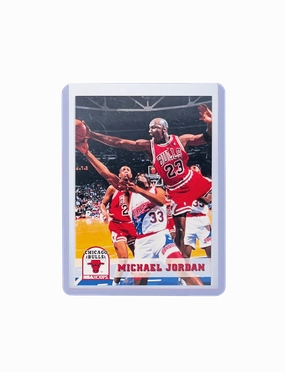Michael Jordan Chicago Bulls NBA Hoops 93 Base Card
