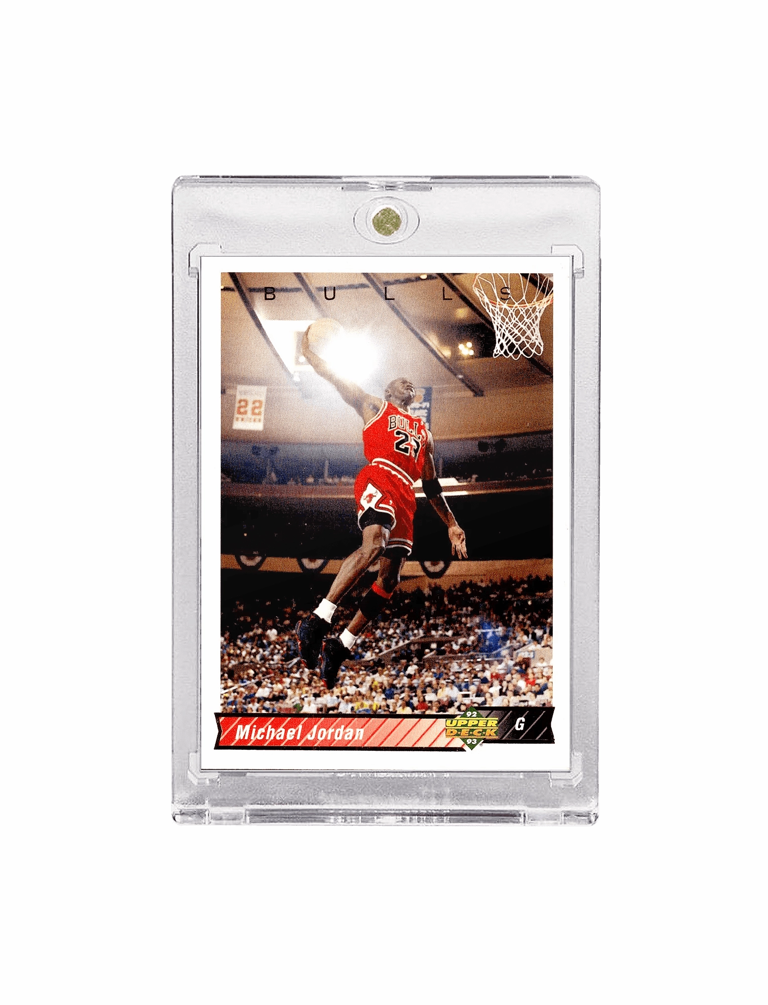 Michael Jordan Chicago Bulls Upper Deck 92-93 Base 23 Card