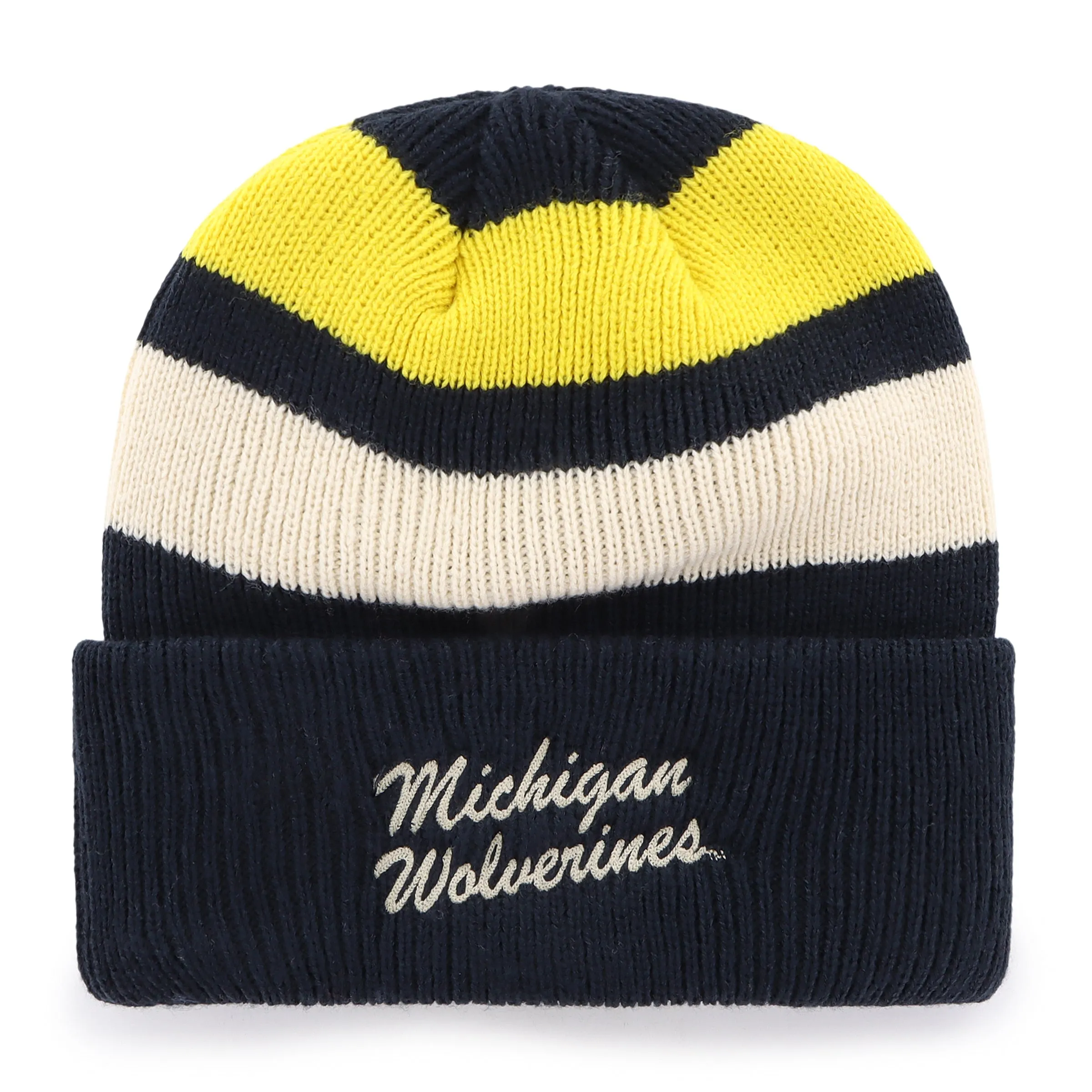 MICHIGAN WOLVERINES CLUBHOUSE JENNINGS '47 CUFF KNIT