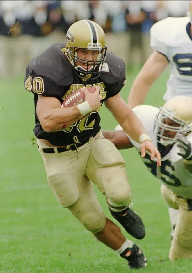 Mike Alstott Signed Purdue Boilermakers Full-Size Helmet Insbd "A-Train" Beckett