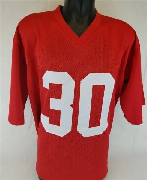 Mike Rozier Signed Nebraska Cornhuskers Jersey (JSA COA) Houston Oilers RB