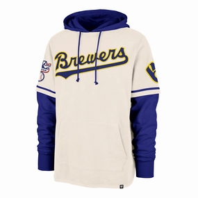 MILWAUKEE BREWERS COOPERSTOWN TRIFECTA '47 SHORTSTOP PULLOVER