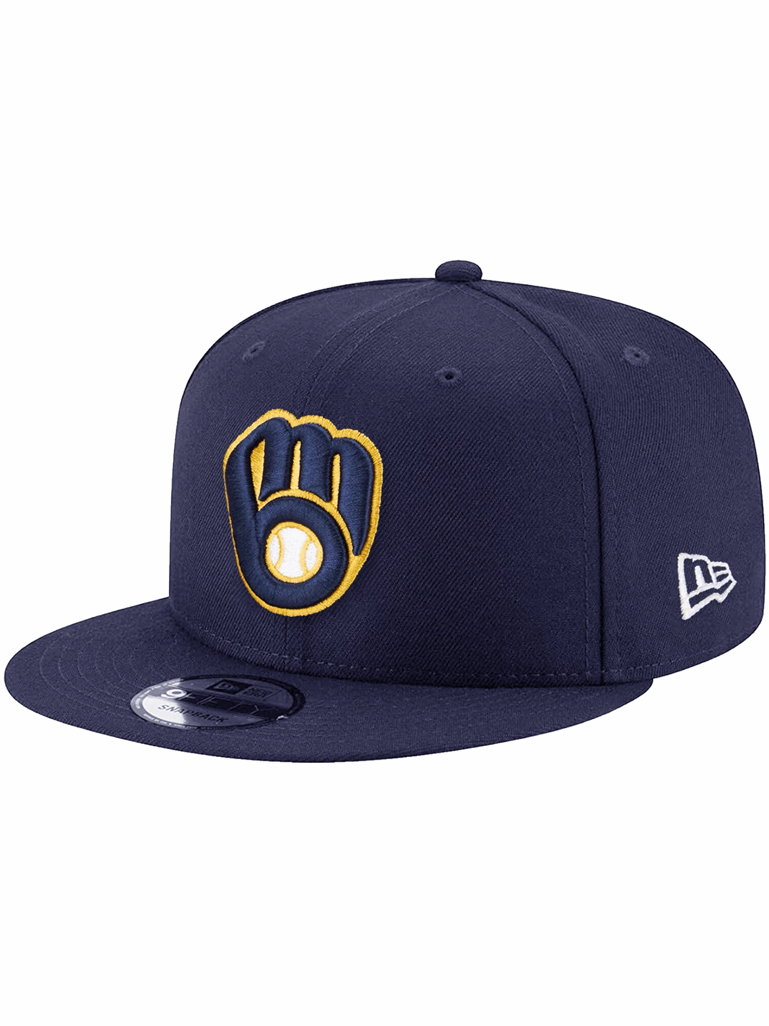 Milwaukee Brewers New Era MLB Team 9FIFTY Snapback Hat - Navy