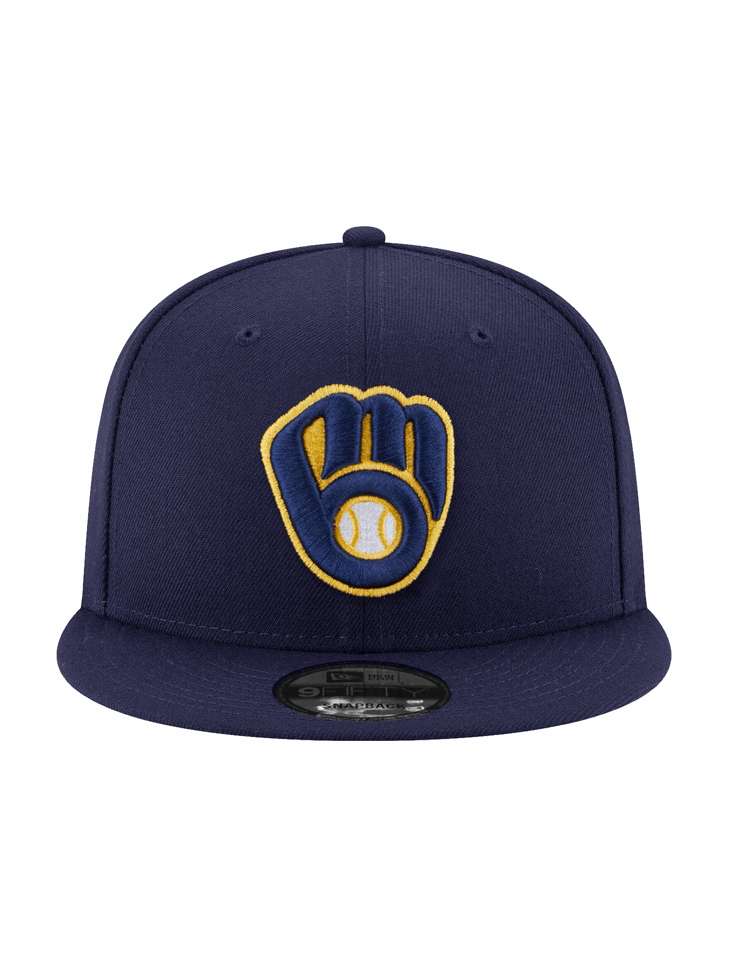 Milwaukee Brewers New Era MLB Team 9FIFTY Snapback Hat - Navy