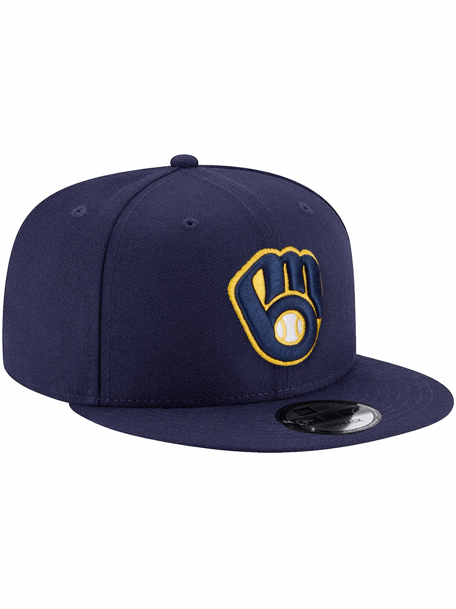 Milwaukee Brewers New Era MLB Team 9FIFTY Snapback Hat - Navy