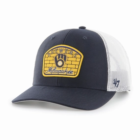MILWAUKEE BREWERS REGION PATCH '47 TRUCKER