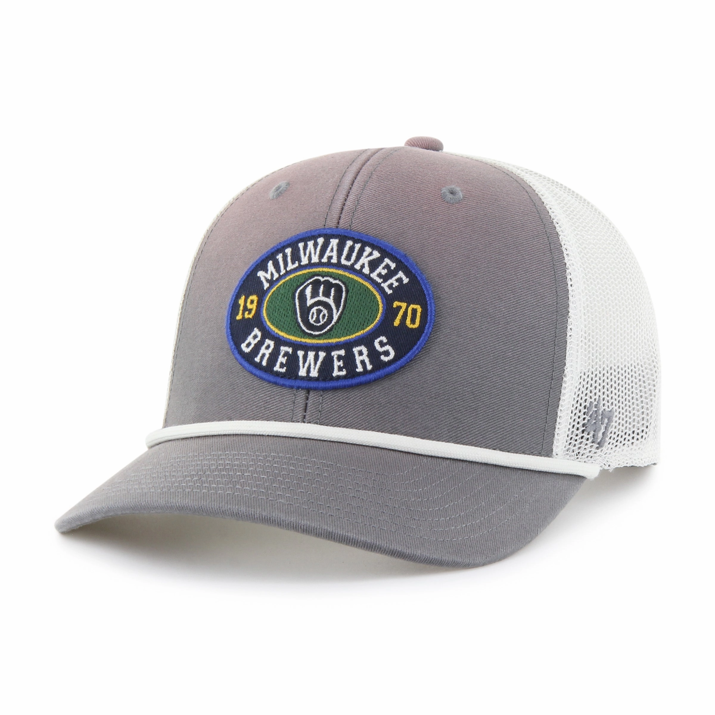 MILWAUKEE BREWERS TIDE SWEEP ROPE '47 TRUCKER