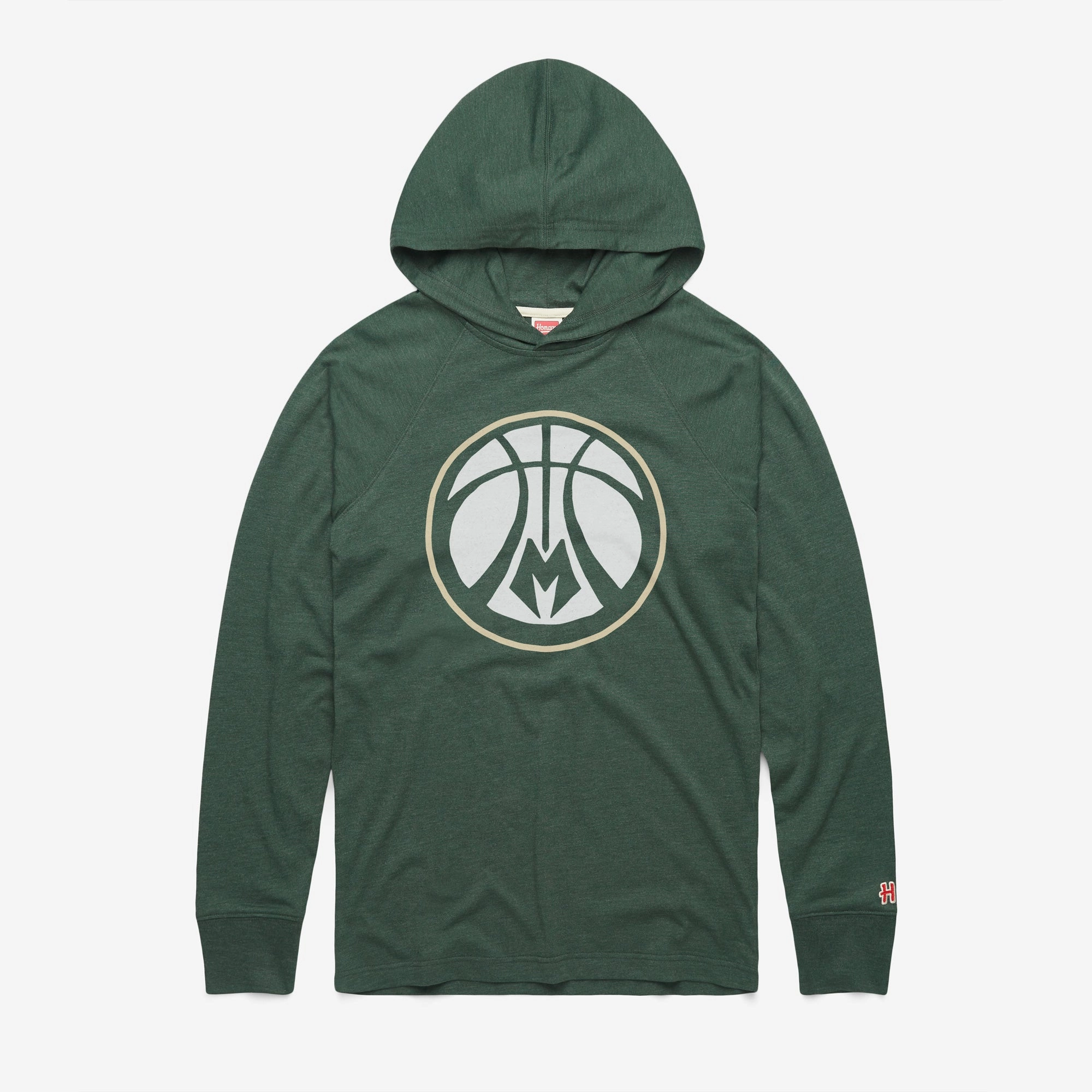 Milwaukee Bucks Logo Lightweight Hoodie