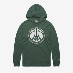 Milwaukee Bucks Logo Lightweight Hoodie