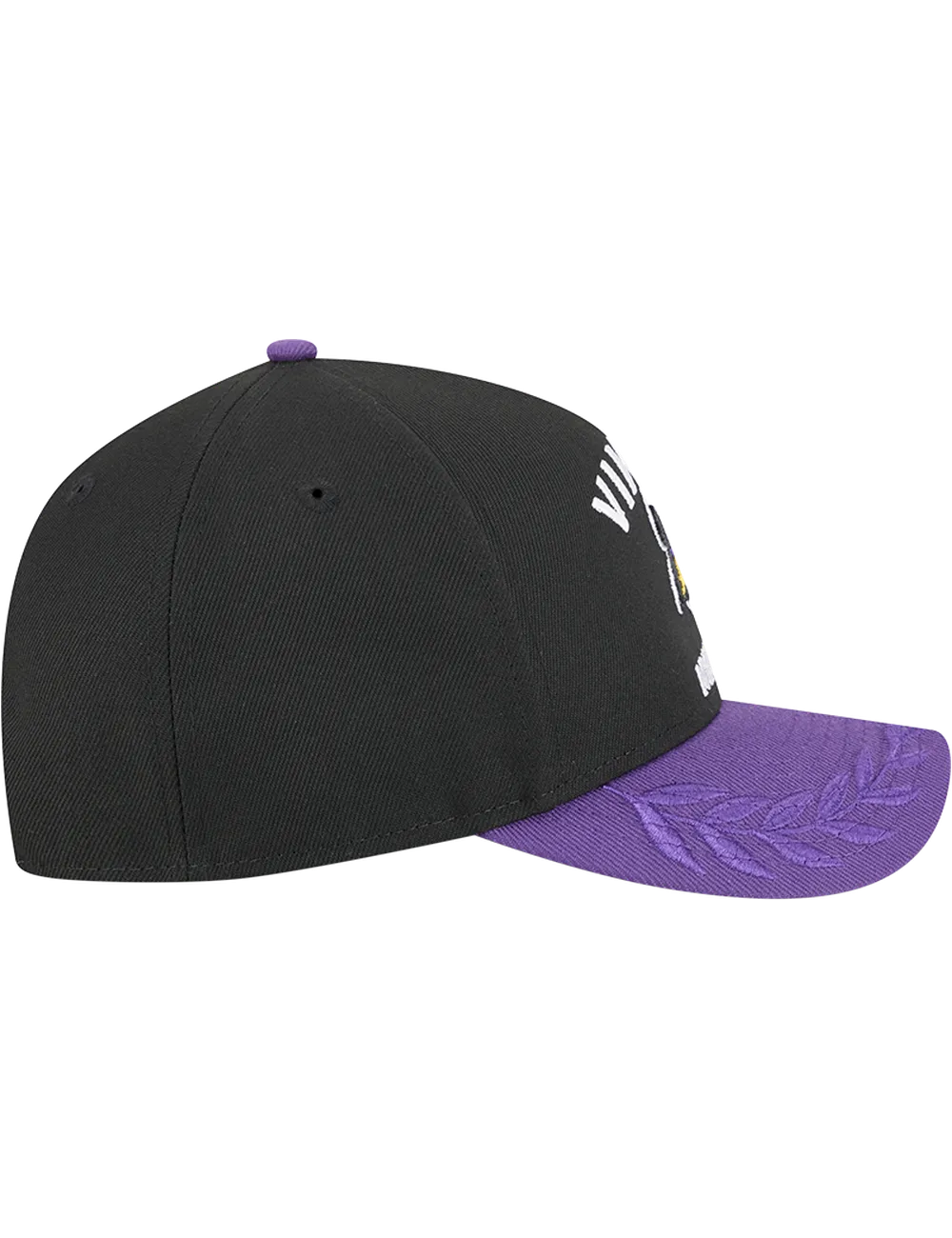 Minnesota Vikings New Era NFL 25 Draft 9FORTY M-Crown Snapback Hat - Black
