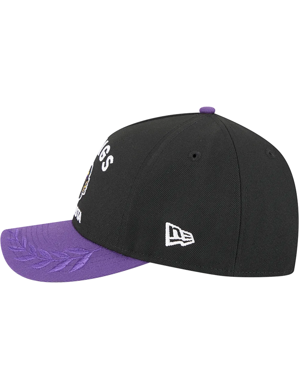 Minnesota Vikings New Era NFL 25 Draft 9FORTY M-Crown Snapback Hat - Black
