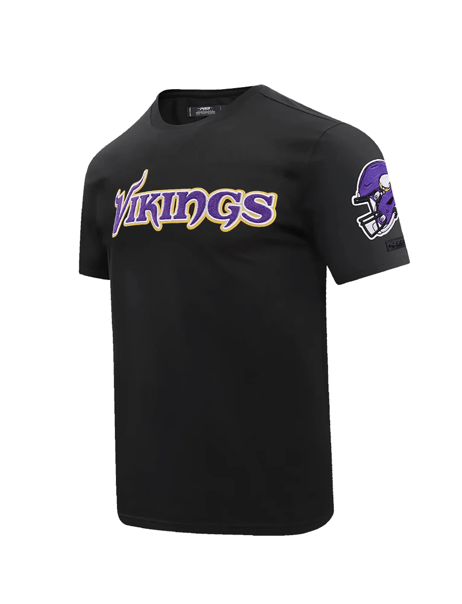 Minnesota Vikings Pro Standard NFL Classic Chenille Flex T-Shirt - Black