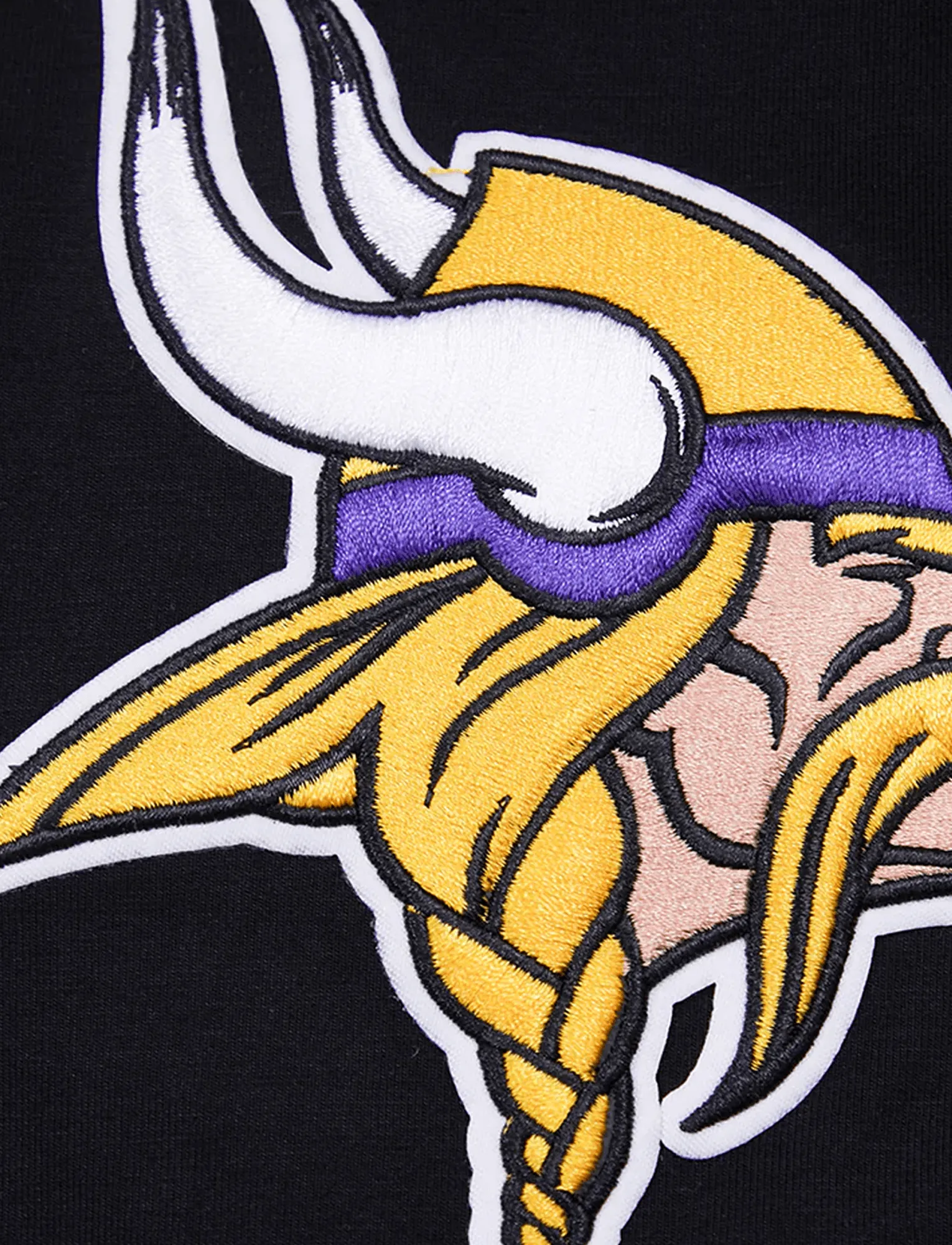 Minnesota Vikings Pro Standard NFL Classic Chenille Flex T-Shirt - Black