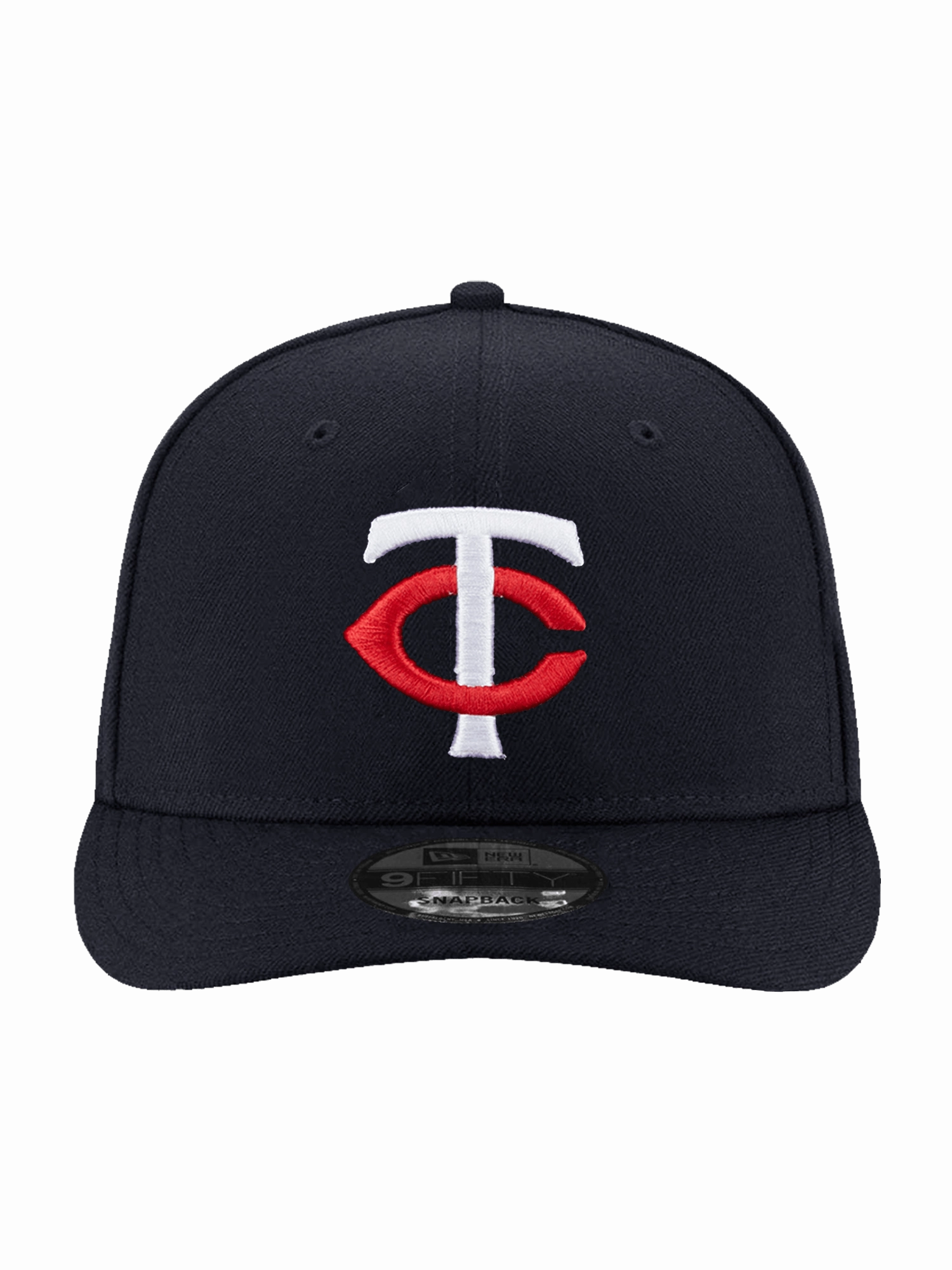 Minnesota Twins New Era MLB Team Pre-Curved 9FIFTY Snapback Hat - Navy