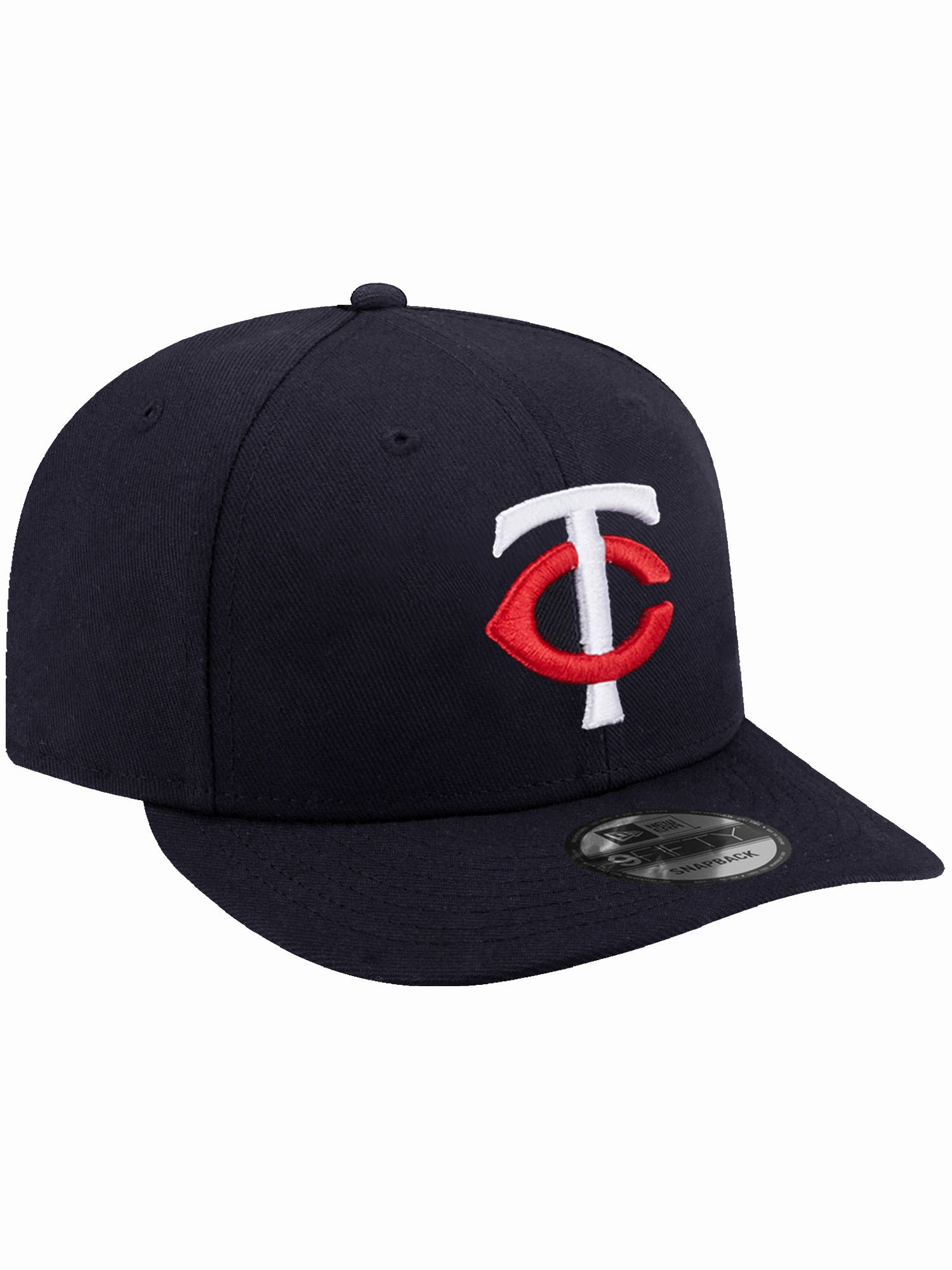 Minnesota Twins New Era MLB Team Pre-Curved 9FIFTY Snapback Hat - Navy