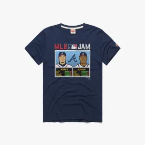 MLB Jam Braves Jones and Jones