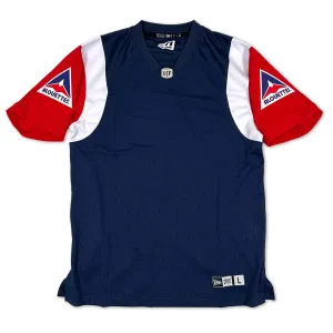 Montreal Alouettes New Era CFL Replica Retro Alternate Delta Jersey - Navy