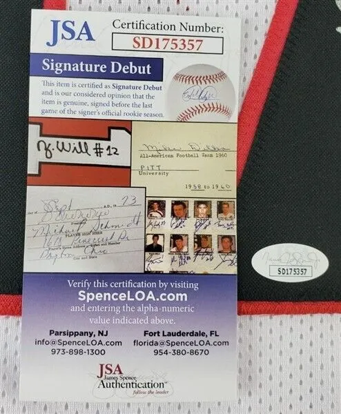 Nakobe Dean Signed Georgia Bulldogs Jersey (JSA COA) Univ. of Ga. Linebacker