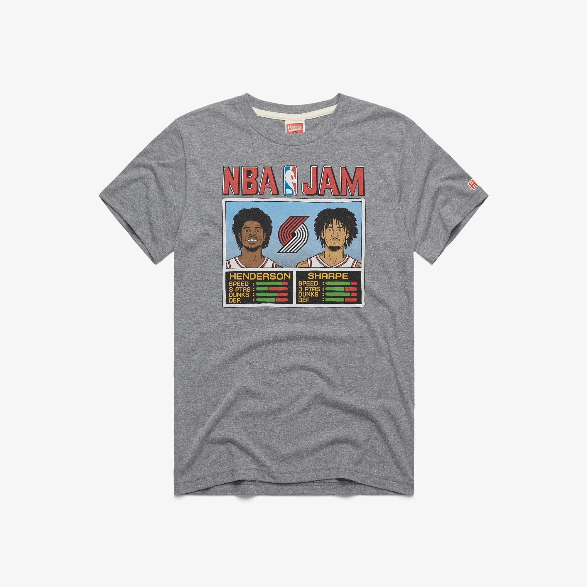 NBA Jam Trail Blazers Henderson and Sharpe